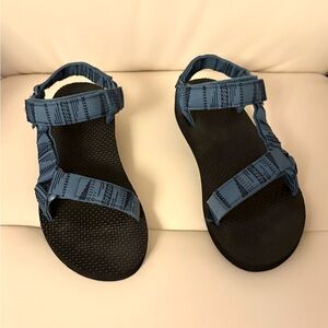 JBU Teal Strappy Sandals